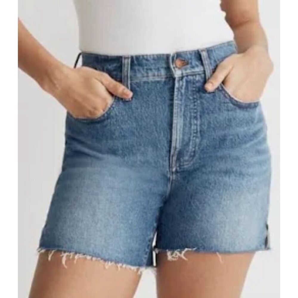 Madewell The Perfect Mid Length Jean Short, Size 29 (D1)